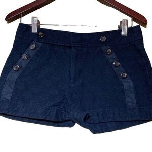 Marc by Marc Jacobs Sailor Mid Waist Black Shorts Size 4
